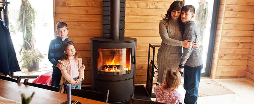 Morso Cast Iron Fireplace Insert Installation in Indian Trail, North Carolina