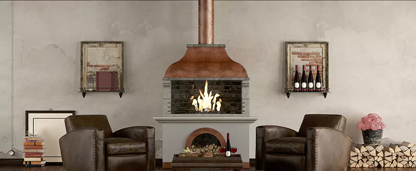Thelin Hearth Products Providence Pellet Insert Fireplace Installation in Indian Trail, NC