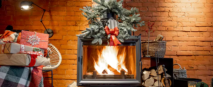 Travis Industries Linear Gas Fireplace Installation in Indian Trail, North Carolina