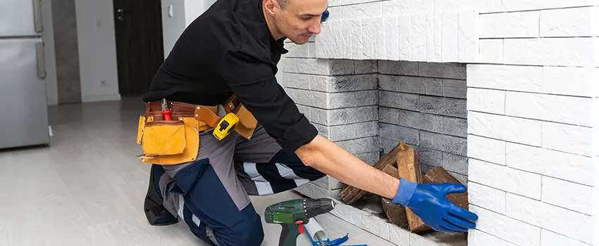 Fireplace Damaged Damper Frame Repair Services in Indian Trail, North Carolina